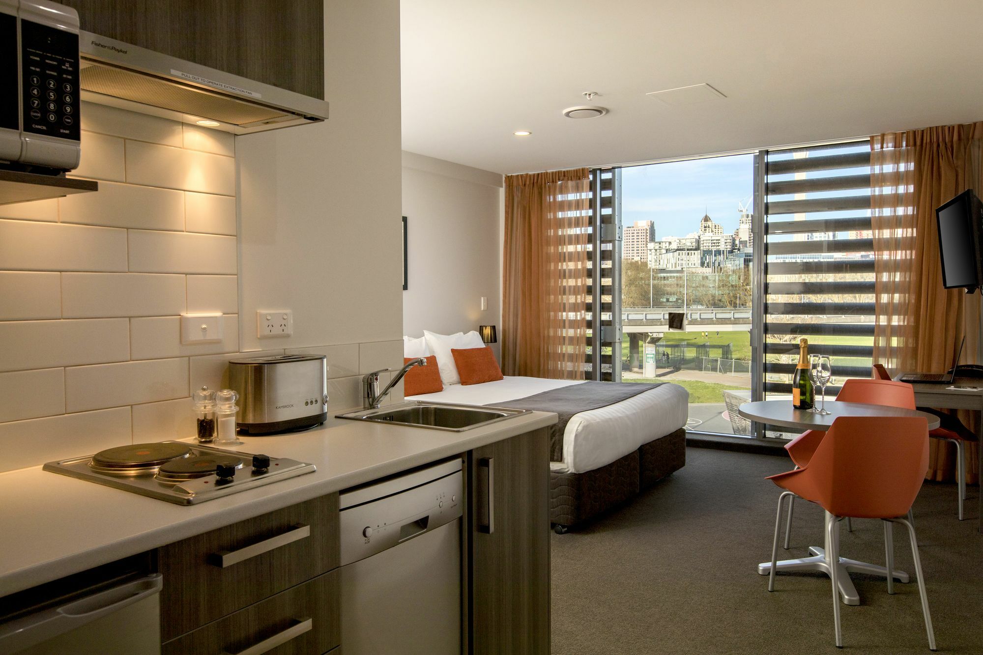Quest On Beaumont Aparthotel Auckland Exterior foto