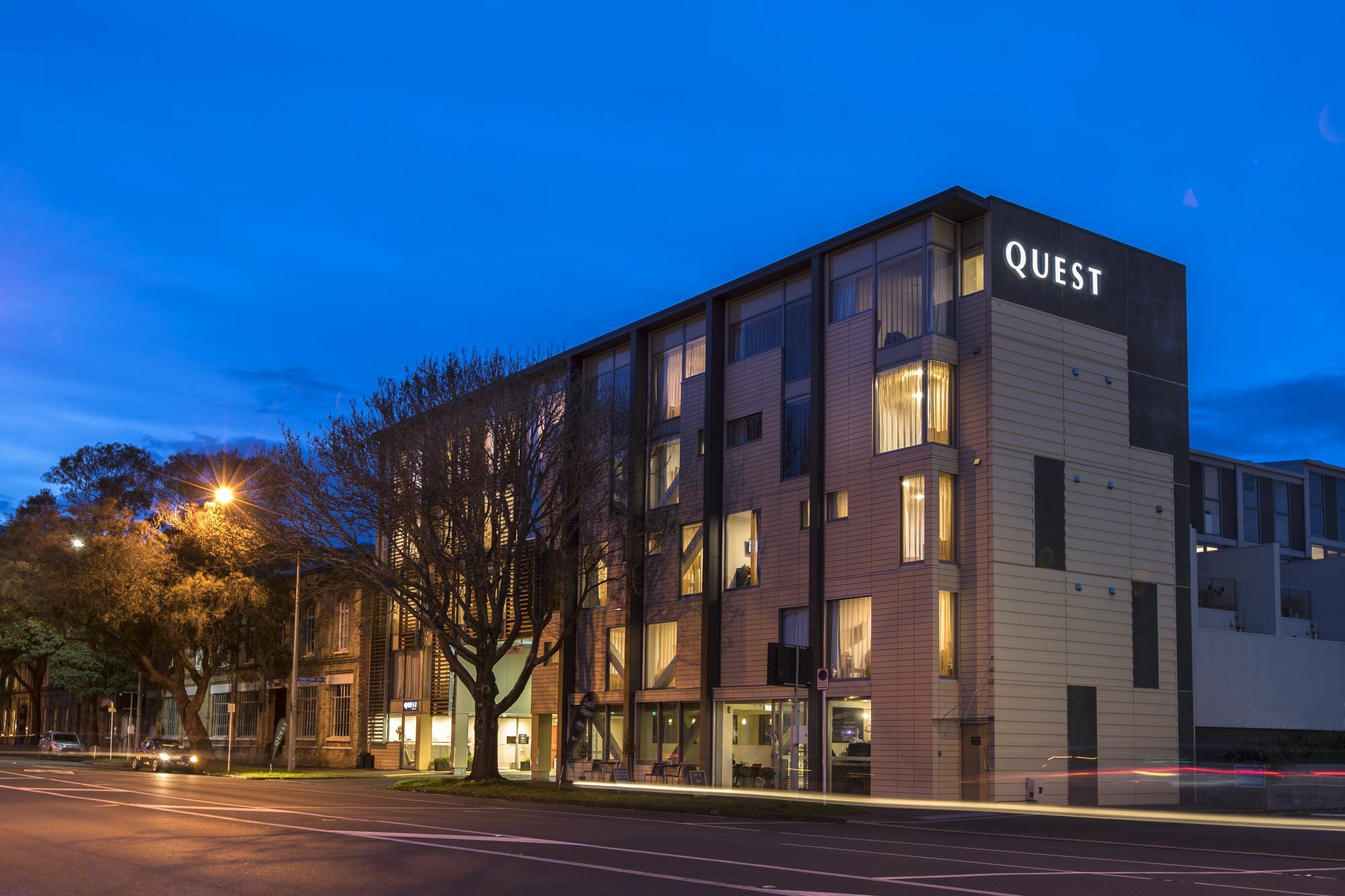 Quest On Beaumont Aparthotel Auckland Exterior foto